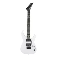 Guitarra Elétrica Jackson Js Series Js11 Dinky De Choupo Snow White Brilhante Com Diapasão De Amaranto