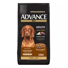 Alimento Advance Bio Premium Hipoalergénico Para Perro Adulto De Raza Grande Sabor Cordero Y Arroz En Bolsa De 15 kg