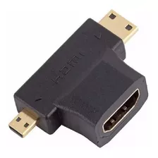 Conector Hdmi Fêmea X Mini Micro X Hdmi Le-5536 Lelong