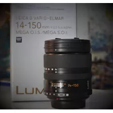 Lente Leica 14-150, Lumix, Olympus, Blackmagic, Leia