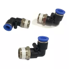 Conector Codo 1/4 X 12mm Pack 5 Unidades 