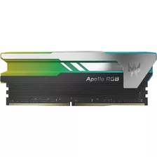 Memoria Ram Rgb 16gb 2x8gb Ddr4 3600 Mhz Dimm Acer Cl16