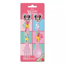 Cubiertos Pack X2 Minnie Mouse Original Disney Stor