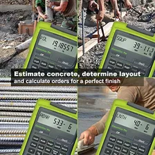 Calculated Industries Concretecalc Pro 4225 Advanced Yard Fe