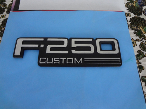 Emblema Original Ford Lateral F250 Custom  Foto 4