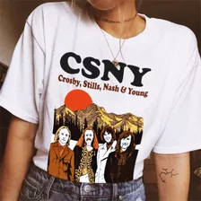 Camiseta Crosby, Stills, Nash & Young C1184