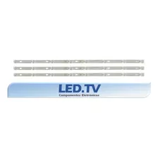 Kit Barras Led 40l2600 L40s4900fs L40d2900f Novas Alumínio