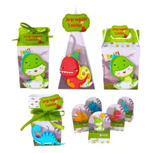 Lembrancinha Dinossauro Baby Caixa Dinossauro Personalizada