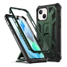 Funda Para iPhone 13 Mini, Verde/sosten/cubre Pantalla