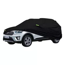 Cobertor De Auto Hyundai Creta Camioneta Negro Protector Uv