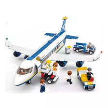 Brinquedo De Montar Modelo Avião Com 463 Peças 