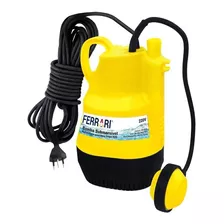 Bomba Submersa Multiestágio Para Água Limpa H2o Ferrari 110v