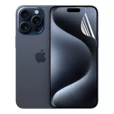 Lamina Mica Hidrogel Filtro Azul Para iPhone 15 Pro