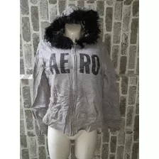 Chamarra De Algodón Aeropostale Talla M De Mujer-g2