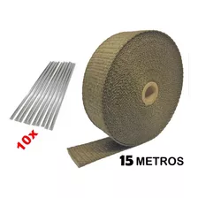 Fita Térmica Termotape Titanium 15 Metros + 10 Zip Tie