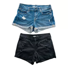 Short Jean Old Navy X 2 Unid - Impecable!!!