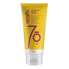 Protetor Solar Facial Ricosol Toque Seco Oil-free Fps70 50g 