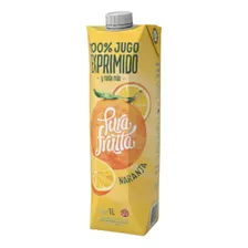 Jugo 100% Exprimido Naranja Pura Frutta Pack 8 X 1 Lt 