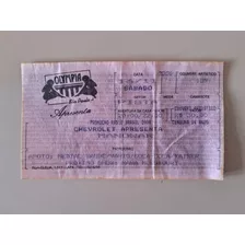 Ingresso Show Manowar (olympia, Pista, 16/11/1996)