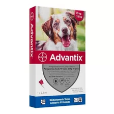 Antiparasitario Advantix (10 - 25kg) 1 Pipeta