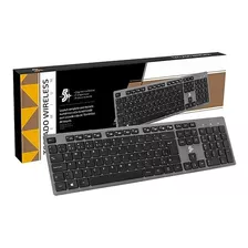 Teclado Wireless 2.4ghz Premium, 5+, Teclados