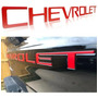 Emblema Chevrolet Cromado Letras3d Tapa Trasera Cheyene 2023