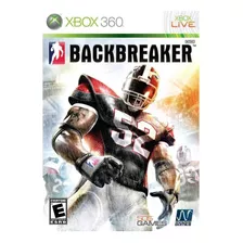 Jogo Backbreaker Xbox 360 Midia Fisica Naturalmotion Games