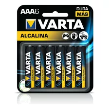 Oferta Pila Alkalina Aaa Varta X 6und