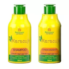 Kit Shampoo Y Acondicionador Maracuya 300ml - Natureza Cosme