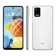 Celular LG K62+ Lmk525bmw 128gb Mem Intern 4gb Ram Branco