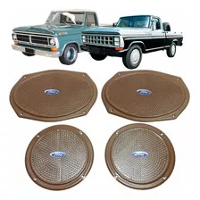 Telas Alto-falante Ford F-100 Caminhão Kit Estoque Antigo 