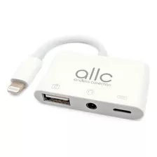 Adaptador Lightning Usb Otg Fone De Ouvido Para iPhone iPad