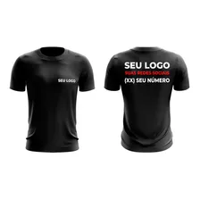 Camisa Camiseta Uniforme Logotipo Em Silkscreen Kit 06pçs