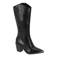 Bota Botineta Texana Mujer Vizzano 3070-106 Media Caña