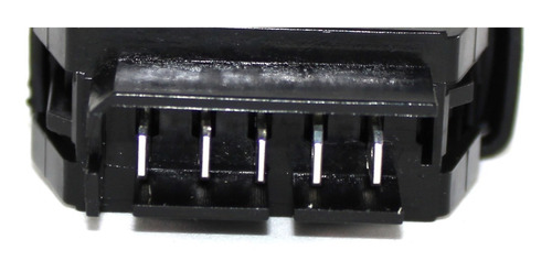 Boton Switch Interruptor Cristal Electrico 5 Pin Renaul Clio Foto 8