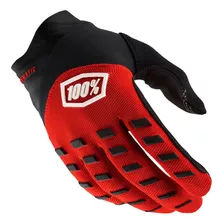 Luva 100% Airmatic 22 Motocross Cor Vermelho/tamanho M