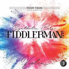 Fiddlerman Set De Cuerdas Para Violin Centro Sintetico Con T