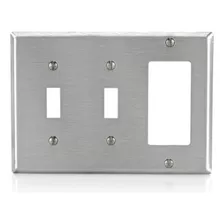 Leviton *******-gang, 2-toggle Decora - Gfci Combinación De 