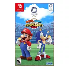 Jogo Mario E Sonic The Olympic Games Tokyo2020 Switch Fisica