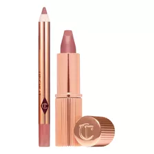 Charlotte Tilbury- Lip Combo Mini Pillow Talk Lipstick 