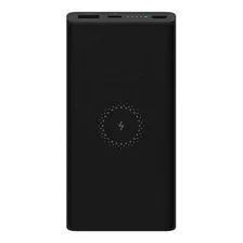 Carregador Portátil Power Bank Qi Xiaomi 10.000mah - Preto