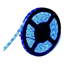 5050 Exterior Azul 5mts 300 Led Exterior 14.4w/m