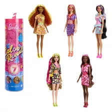 Barbie Color Reveal 7 Surpresas Série Frutas Doces - Mattel