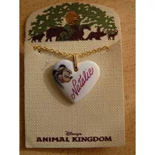 Disney Natalie Dije Mickey Animal Kingdom Con Cadena