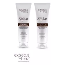  Kit Terapia Capilar Shampoo+ Condicionador Extratos Da Terra