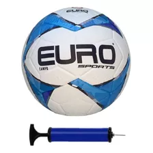 Bola Campo Euro Sports King + Bomba De Ar