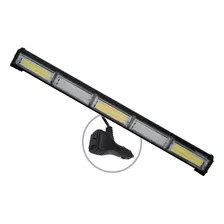 Barra Torreta Estrobo Leds 5 Cob Largo 29 Pulgadas Rojo/bco