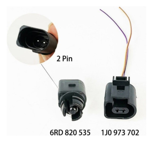 Sensor Temperatura Ambiente Para Vw Golf Jetta A4 A6 Bora Foto 2