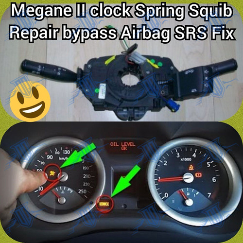 Resorte Reloj Para Renault Megane Ii Sedan 2003-2007 Foto 7