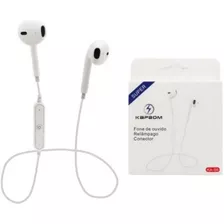 Fone Ouvido Bluetooth Recarregável Caminhada Original + Nfe